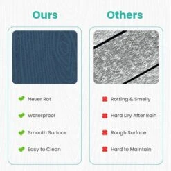 Navy Classic Folding HDPE Plastic Adirondack Chair -More Furniture Store plastic adirondack chairs hqzdy nv 76 1000