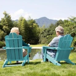 Classic Tiffany HDPE Folding Plastic Adirondack Chair (1-Pack) 8 Classic Tiffany HDPE Folding Plastic Adirondack Chair (1-Pack) -More Furniture Store plastic adirondack chairs pefac hd tl 66 1000