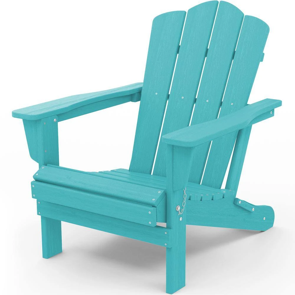 Classic Tiffany HDPE Folding Plastic Adirondack Chair (1-Pack) 5 Classic Tiffany HDPE Folding Plastic Adirondack Chair (1-Pack) - Image 5
