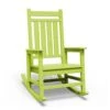 HDPE Apple Green Adirondack Rocking Chair (1-Pack)