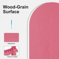 HDPE Classic Pink Folding Plastic Adirondack Chair (1-Pack) 14 HDPE Classic Pink Folding Plastic Adirondack Chair (1-Pack) -More Furniture Store plastic adirondack chairs psqwy pink 76 1000