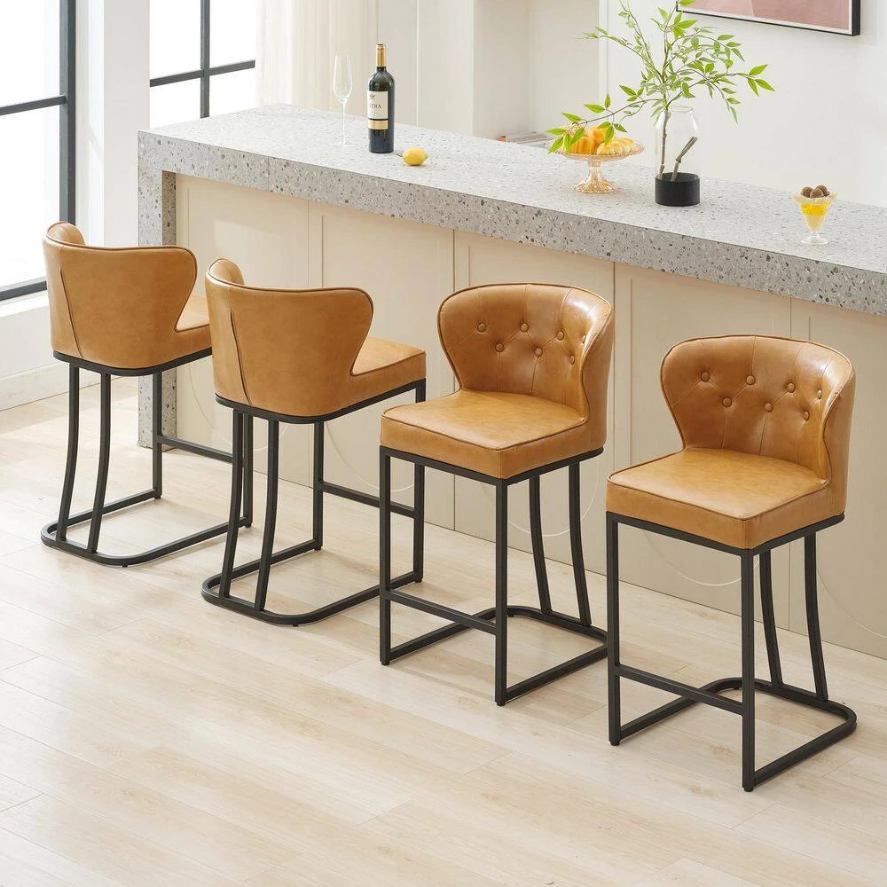 Star Stackable Plastic Yellow Outdoor Bar Stool (set Of 2) 5 Star Stackable Plastic Yellow Outdoor Bar Stool (set Of 2) - Image 5