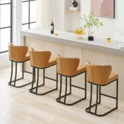 Star Stackable Plastic Yellow Outdoor Bar Stool (set Of 2) 12 Star Stackable Plastic Yellow Outdoor Bar Stool (set Of 2) -More Furniture Store yellow jearey bar stools xq24 ye 4f 1000